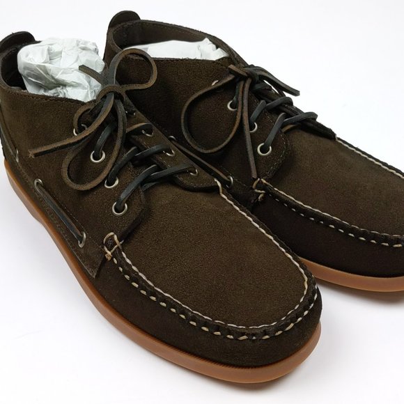 BROOKS BROTHERS Men\'s 13D Dark Brown Chukka Shoes main image 6